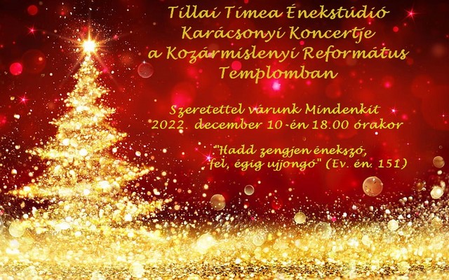 Tillai Tímea ének koncert